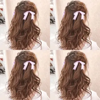 セミロング ヘアアレンジ 🌷MAYU 🌷のヘアスタイル