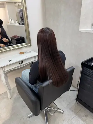 ロング reira/堀江/ レイヤーカットのヘアスタイル