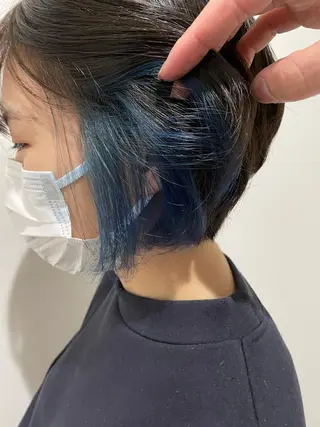 ショート カラー 守屋 颯太のヘアスタイル