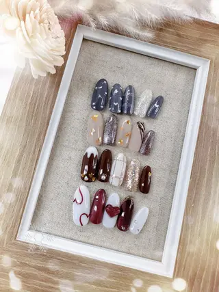 ミディアム nail jaol池袋店所属・ネイルJaol 池袋のネイルデザイン