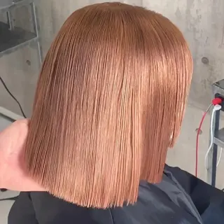 ショート カラー Beleza原宿所属・MOMO艶髪 🩵モテカラーのヘアスタイル