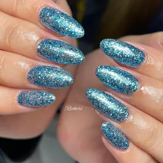 ミディアム ネイル richeri beautyのネイルデザイン