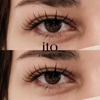 マツエク・マツパ ito eye&nail所属・ito 小山綾花のマツエク・マツパデザイン