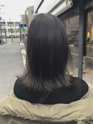 ミディアム newi京橋 【sachi】のヘアスタイル