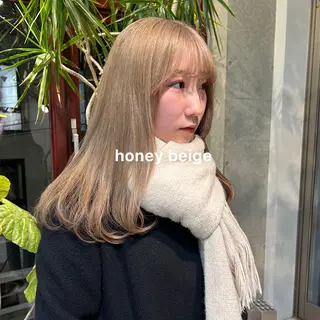 カラー 暖色カラー推し/ トヤエリコのヘアスタイル