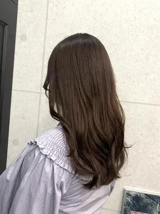ロング レイヤー ハイトーン 暖色⭐︎KANAKOのヘアスタイル