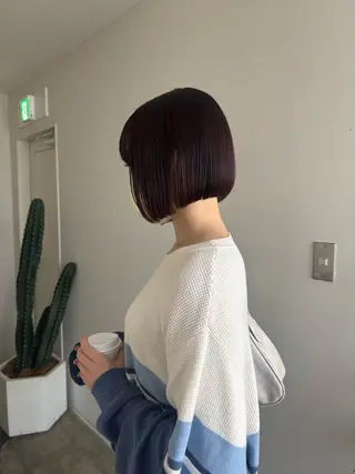ショート カラー 梅田美容室/レイヤー カット/ナナミ🎞のヘアスタイル