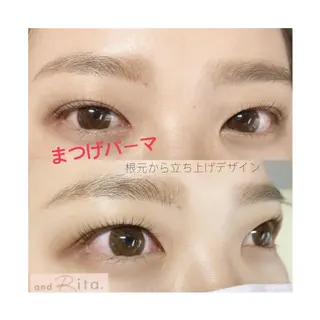 マツエク・マツパ and Rita 蒲生店所属・andRita蒲生店 kanouのマツエク・マツパデザイン