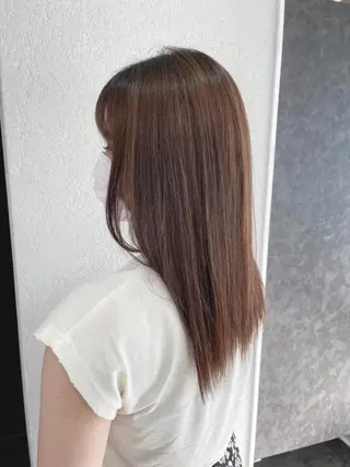 ロング カラー 🔥ブリーチカラー 槙川のヘアスタイル