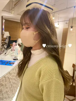 カラー organicatelier所属・似合わせ🧚‍♀️ karin🇬🇧のヘアスタイル