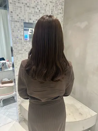 ロング カラー 透明感カラー🫧 nanohaのヘアスタイル