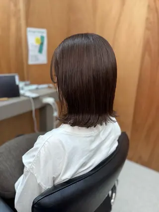 ミディアム カラー マンツーサロン アパートメント山本のヘアスタイル