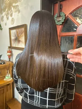 ロング 伏田 遼馬のヘアスタイル