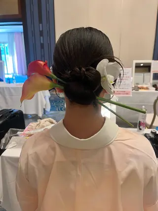 ヘアアレンジ アイブロウサロン WHITE EYE 宜野湾店 眉毛サロン所属・玉城 里奈のヘアスタイル