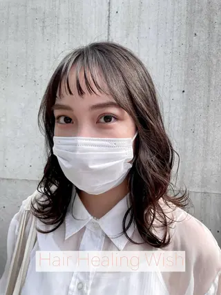 ロング カラー パーマ 海外レイヤー 🇺🇸/ヒナコのヘアスタイル