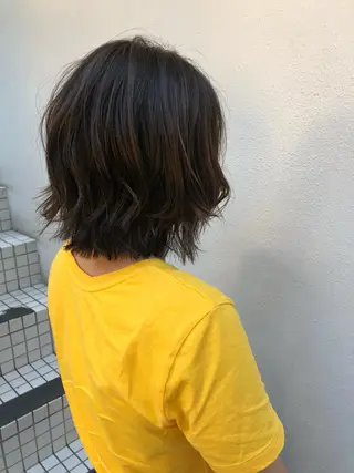 ショート カラー SALOWIN三軒茶屋店所属・髪質改善/艶髪 やまなかのヘアスタイル