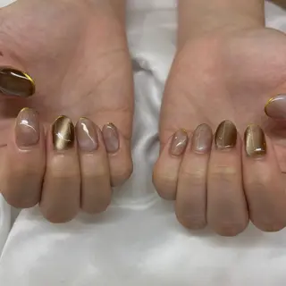 ネイル YURIN 𓈒ㅤׂ 𝜗𝜚のネイルデザイン