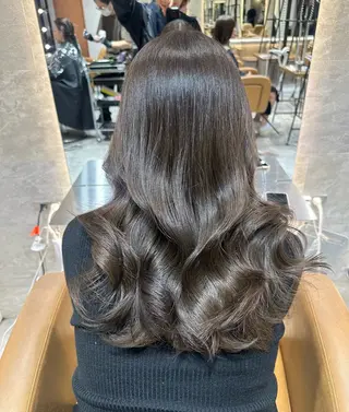 セミロング 銀座副店長/レイヤー /髪質改善/田島のヘアスタイル