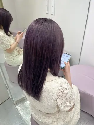 カラー ririka /ブリーチカラーのヘアスタイル