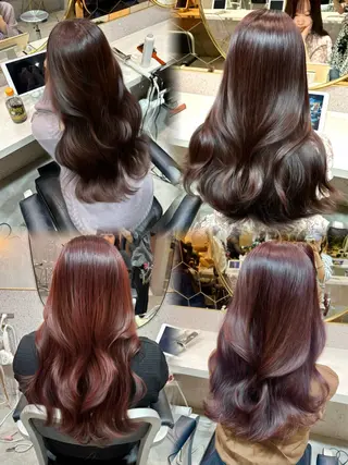 カラー Loom .by Sea  ルームバイシー所属・レイヤー/前髪/ 韓国/CHIHIROのヘアスタイル