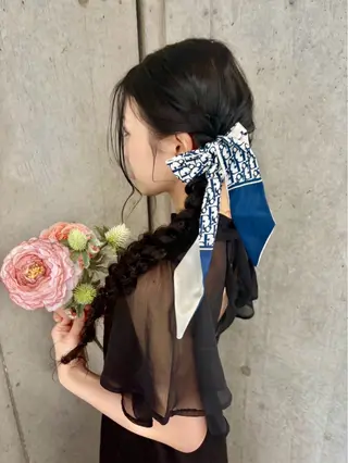 ロング ヘアアレンジ Reve  resort所属・美髪× ヘアセット✨Araiのヘアスタイル