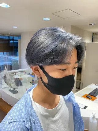 ショート カラー ブリーチ指名No.1 Daikiのヘアスタイル