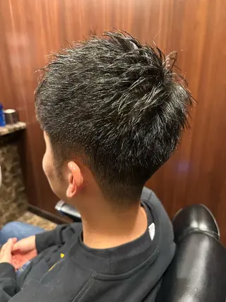 ショート メンズ ヒロ銀座プレミアムバーバー所属・尾島 杏香のヘアスタイル