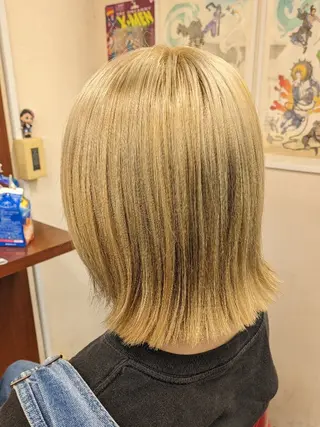 ミディアム カラー fuwat所属・秋葉原でカラーする なら🐉ちぇーたんのヘアスタイル