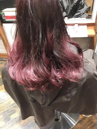 ロング ヘアーメイクlucia所属・KEN ZOのヘアスタイル
