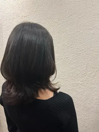 ロング present  hair works所属・押田 野乃花のヘアスタイル