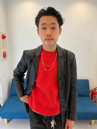 メンズ THE SUITS  BROTHERS 金山所属・坂口 敬志朗のヘアスタイル