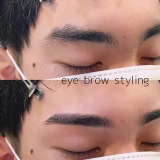 メンズ アイブロウ 悠 亜のマツエク・マツパデザイン