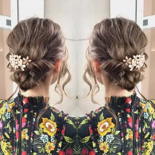 ヘアアレンジ Merci メルシー 福岡、今泉のヘアスタイル