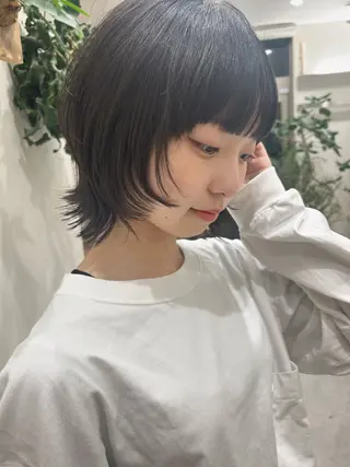 ミディアム 💛🤍U too e’s 鎌倉🧸のヘアスタイル