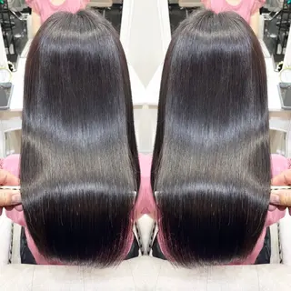 ロング 山本 優音のヘアスタイル