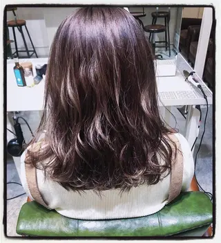 ミディアム ヘアアレンジ 金子 廉のヘアスタイル