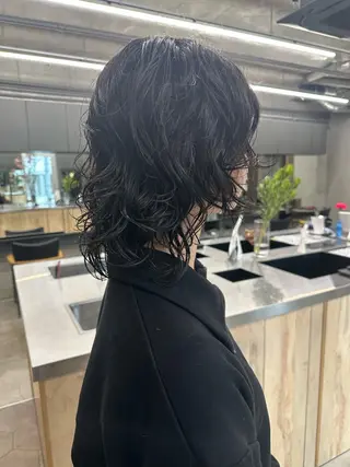 ミディアム パーマ お悩み解決パーマ hana🩰のヘアスタイル