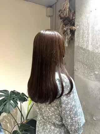セミロング mizo /ケアカラー/登戸のヘアスタイル