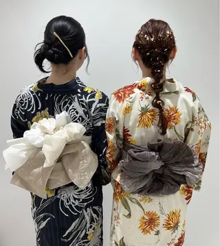 ロング りな/ボブ /ダブルカラーのヘアスタイル