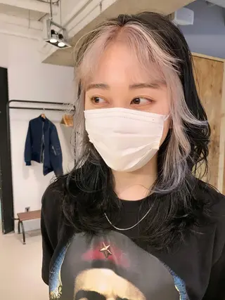 ミディアム カラー tension 【テンション】のヘアスタイル