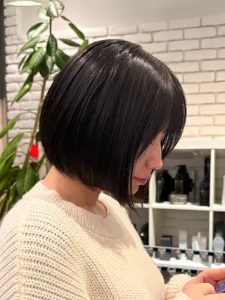 ショート riko表参道/ ボブ/アンニュイヘアのヘアスタイル