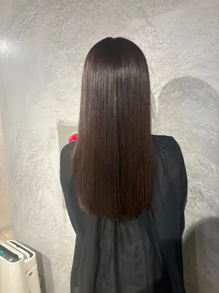 ロング カラー マツナガ トモコのヘアスタイル