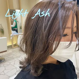 ミディアム カラー CYAN.栄店所属・パーマ/髪質改善 【榎本千夏】のヘアスタイル