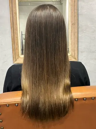 ロング goen所属・浜田 麻衣のヘアスタイル