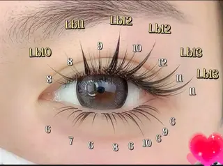 マツエク・マツパ yingsalon 🧚ゆうな🧚‍♂️のマツエク・マツパデザイン