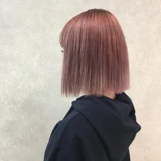 ミディアム カラー パーマ ヘアアレンジ freelance美容師所属・迷った時見てください 林 祥平のヘアスタイル