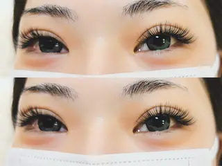 マツエク・マツパ オーロラ所属・AURORA RINAのマツエク・マツパデザイン