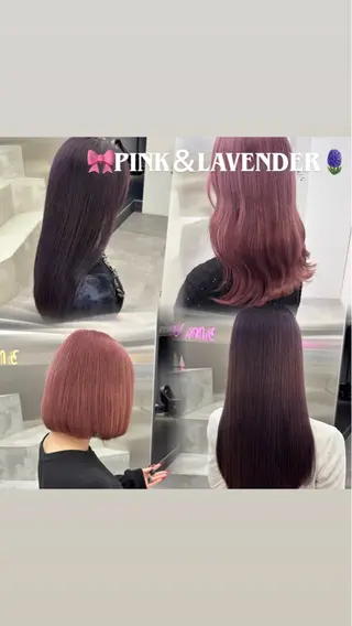 ロング カラー 🧸🎀ブリーチ ‪栄🎀🧸かのんのヘアスタイル