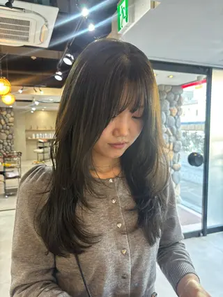 ロング LoabyCHERRYCOKEubu所属・渡邊 きせきのヘアスタイル