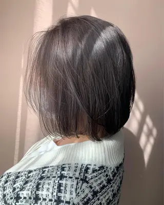 ショート カラー hub hair レイヤー/透明感のヘアスタイル